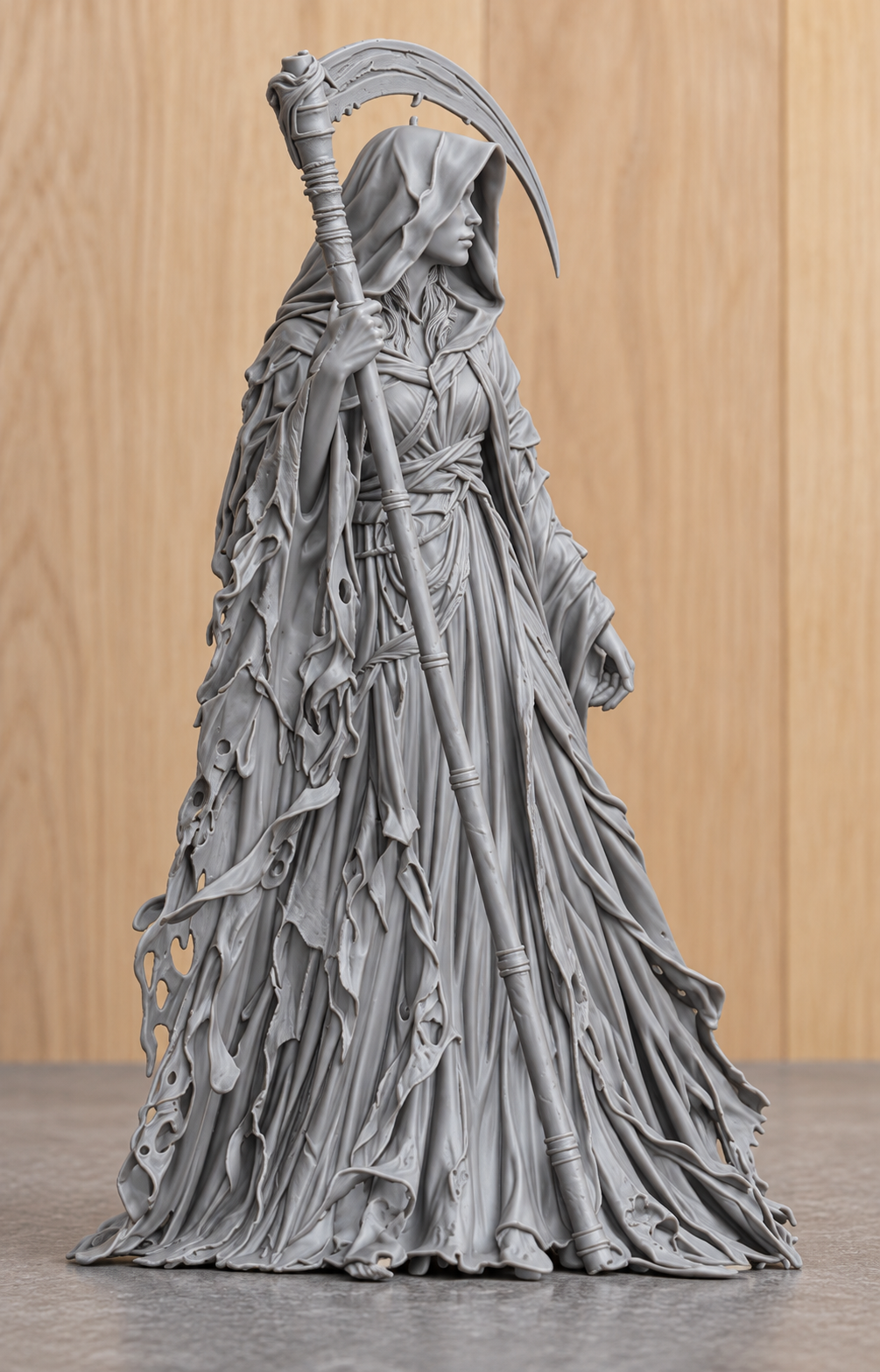 K11 – A BEAUTIFUL DEATH Unpainted Multi-Scale Resin Dark Fantasy Figure