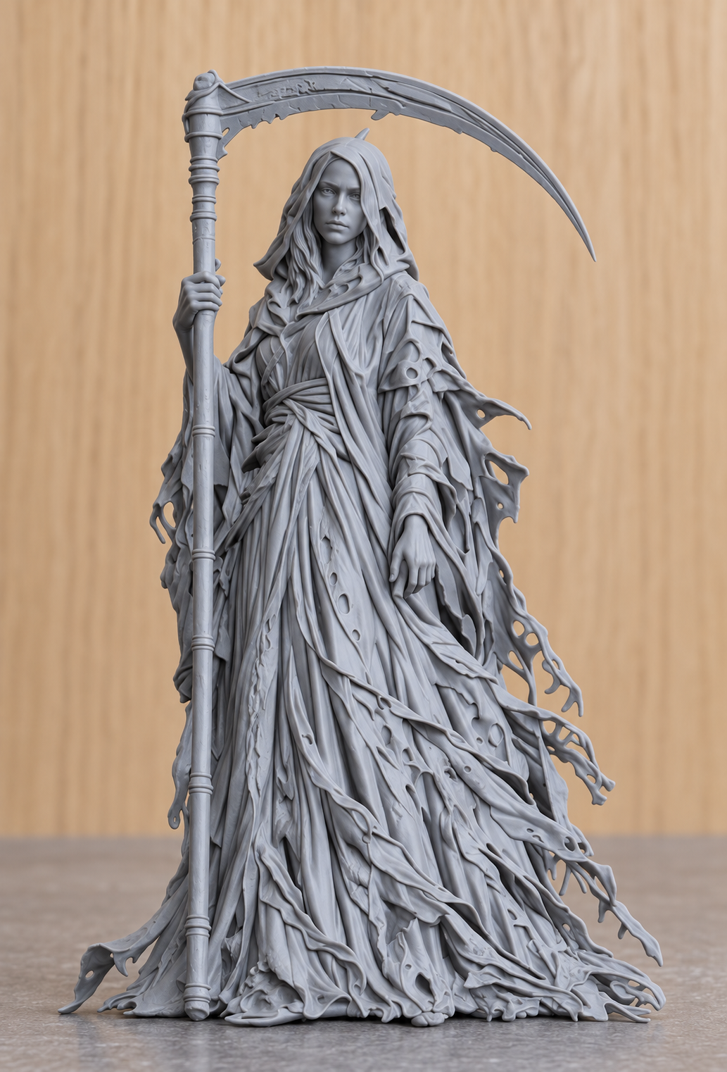 K11 – A BEAUTIFUL DEATH Unpainted Multi-Scale Resin Dark Fantasy Figure
