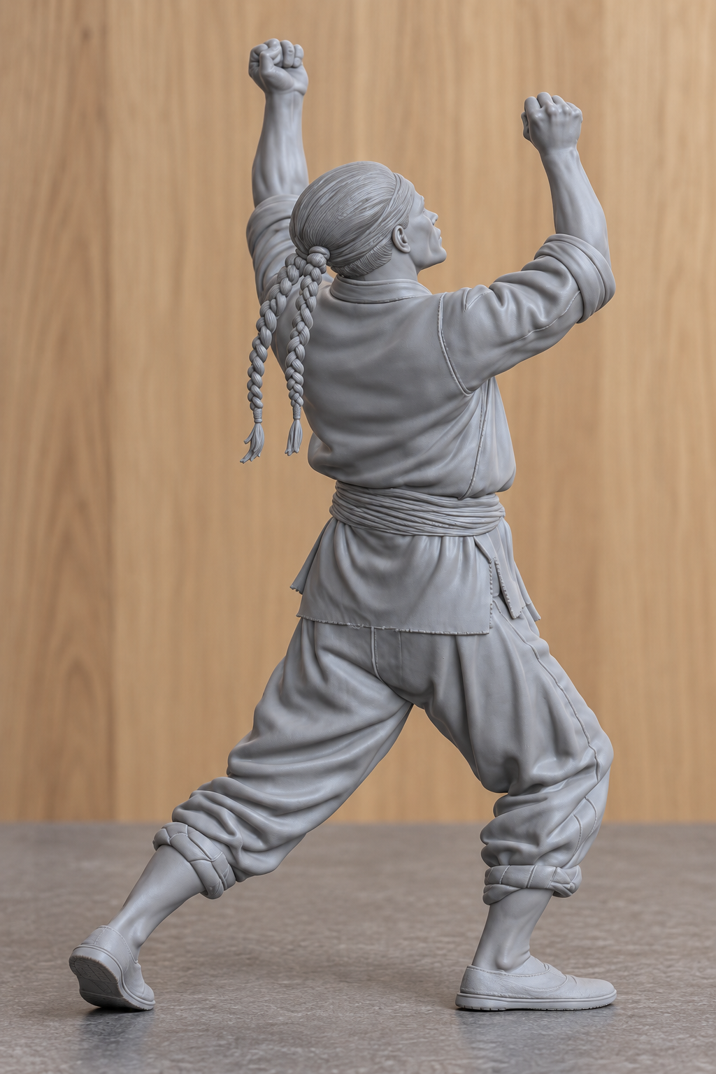 JK6 Chinese Fishing Junk Crew Figure Trimming Sail – Unpainted, Multi-Scale 1/96 to 1/8 | Jager Hobby