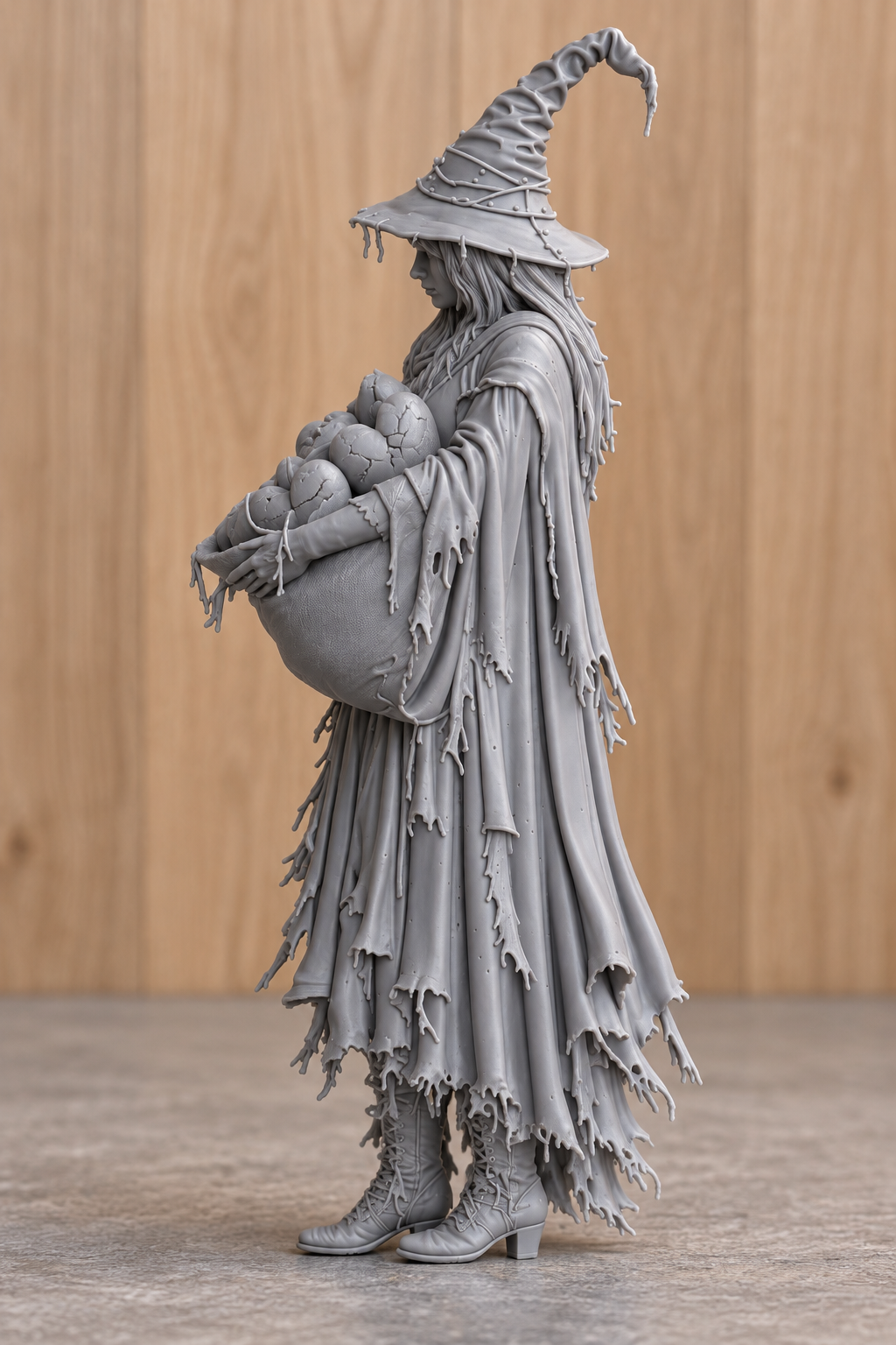 TG113 1940er Jahre Arbeiter – Entlassungsanzug, Hände in Hosentaschen UNBEMALT