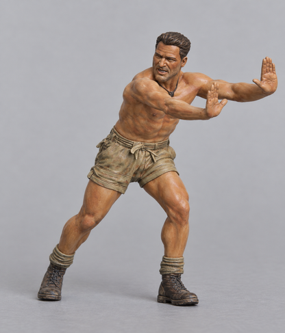 SM31 – Ice Cold in Alex Captain van der Poel Pushing “Katy” 1:35 multi Scale Model Figure