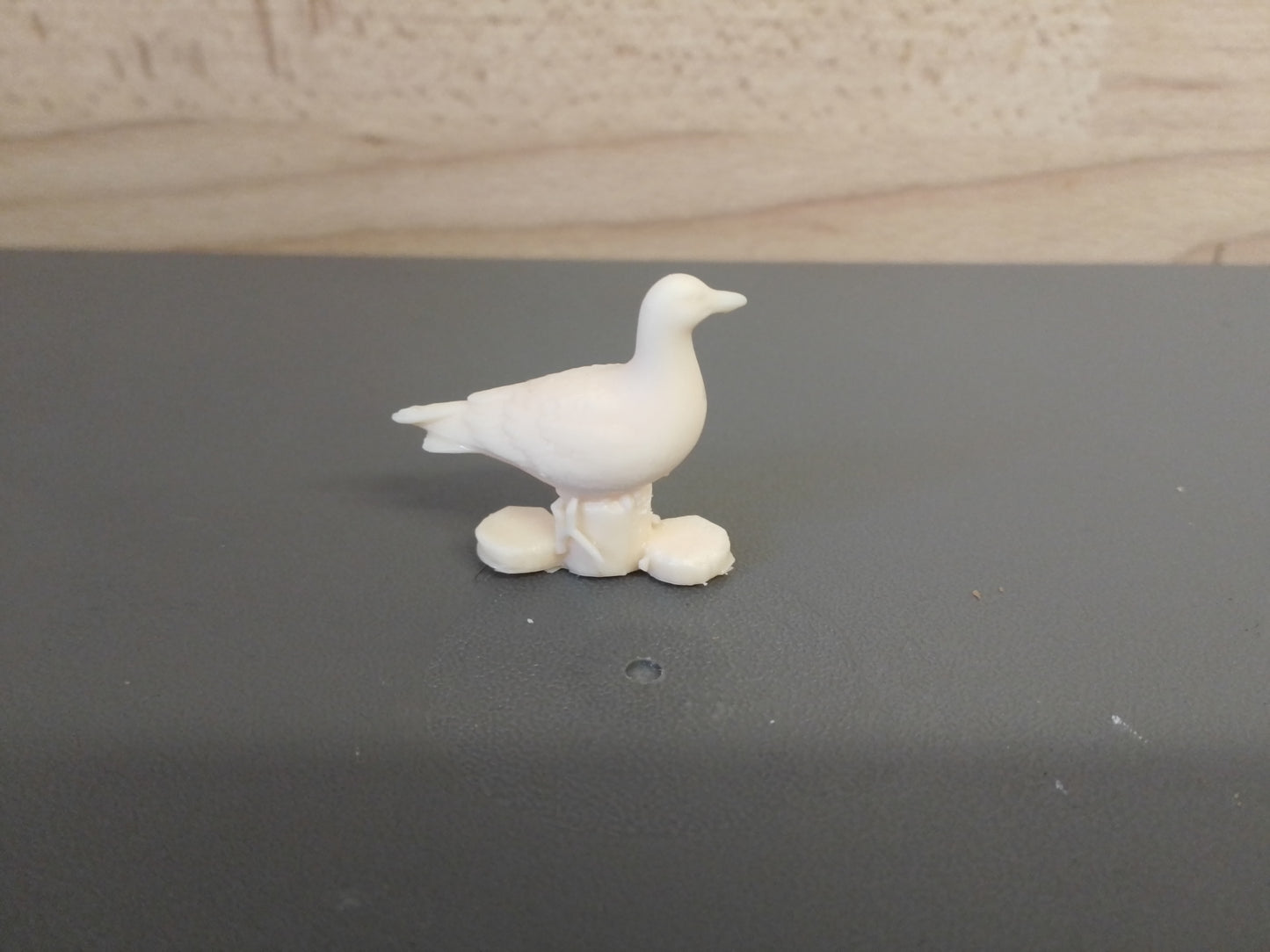 A56 – Seagull on a Perch for Coastal, Marine, and Harbor Dioramas
