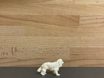 A18 Scale Model English Cocker Spaniel – Standing Pose, Lifelike Hunting Dog for Model Displays