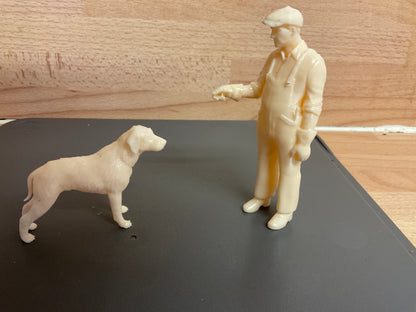 A20 Scale Model English Pointer – Elegant, Alert, and Ready for Action