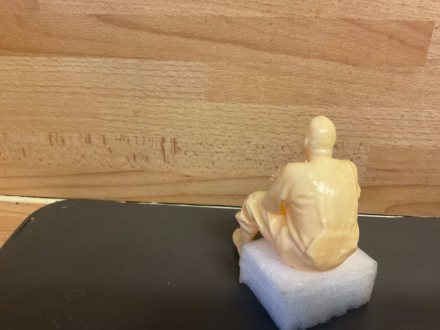 Seated fisherman figure for modern fishing boats, trawlers & RC models TG47