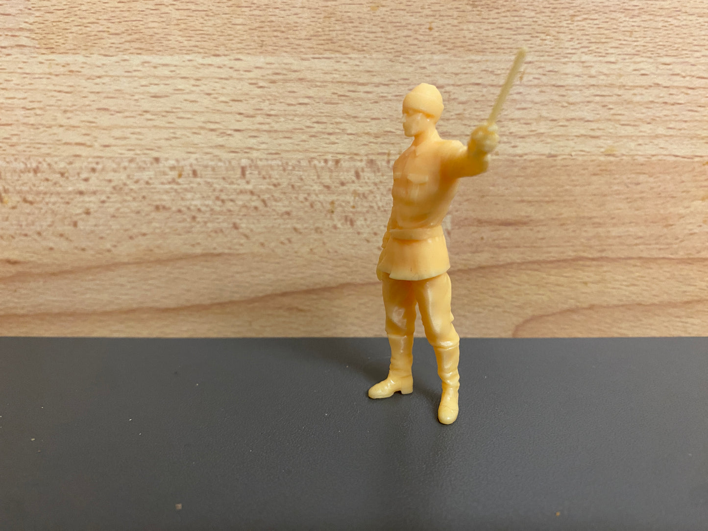 TG61 Vosper MTB Coastal Forces Crew Figure – 1/24 Scale, Holding Flare or Flag, in Work Uniform with Wool Cap and Seaboots