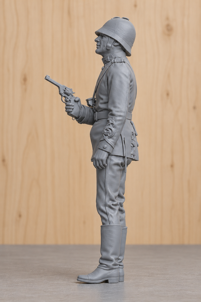 SM11 Lieutenant Chard – Zulu Film Inspired Unpainted Multi-Scale Model Figure