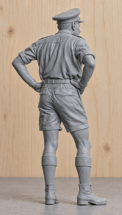 SM28 – Ice Cold in Alex RSM Tom Pugh Unpainted Multi-Scale Model Figure