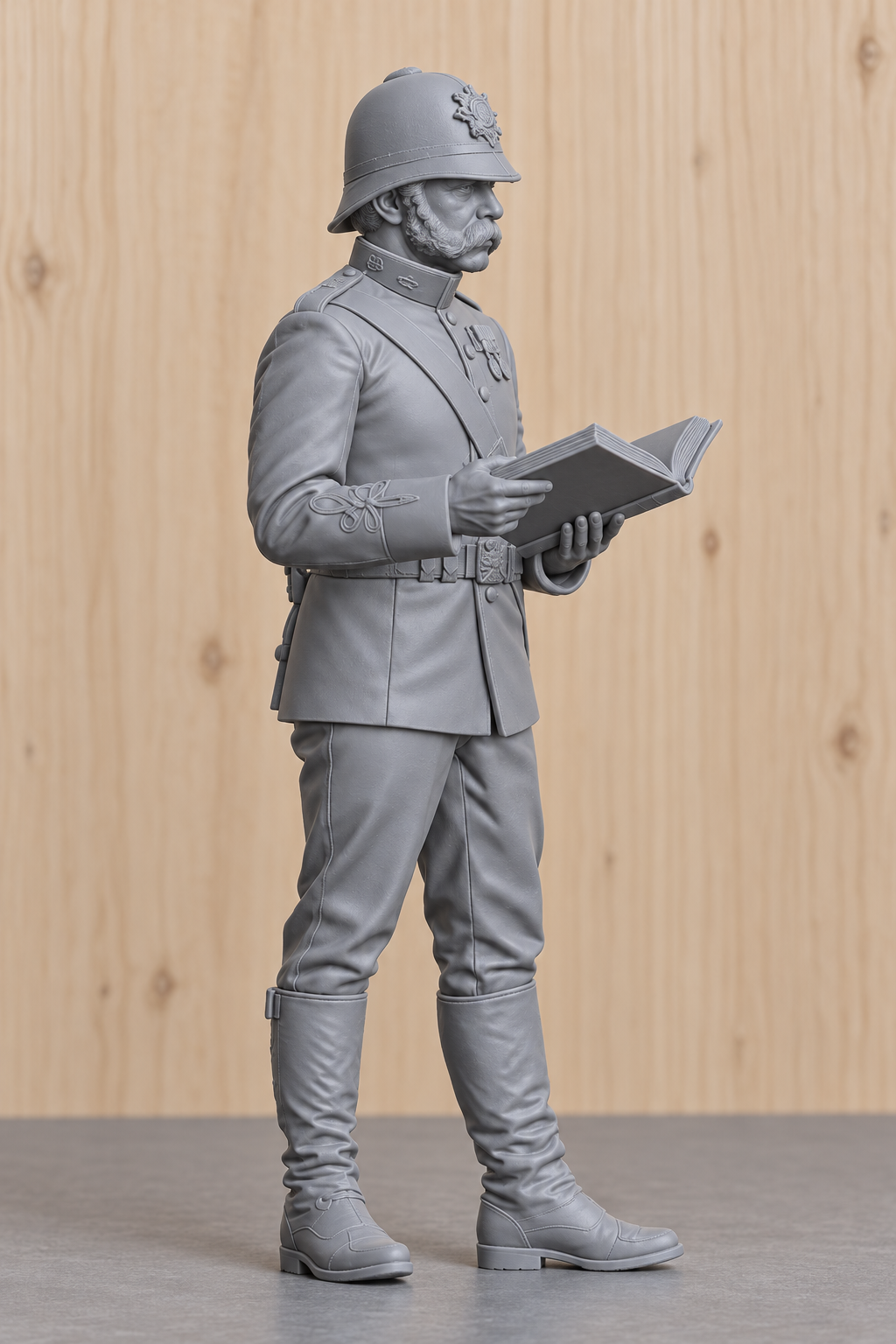 SM12 Colour Sergeant Bourne – Zulu Film Inspired Unpainted Multi-Scale Model Figure