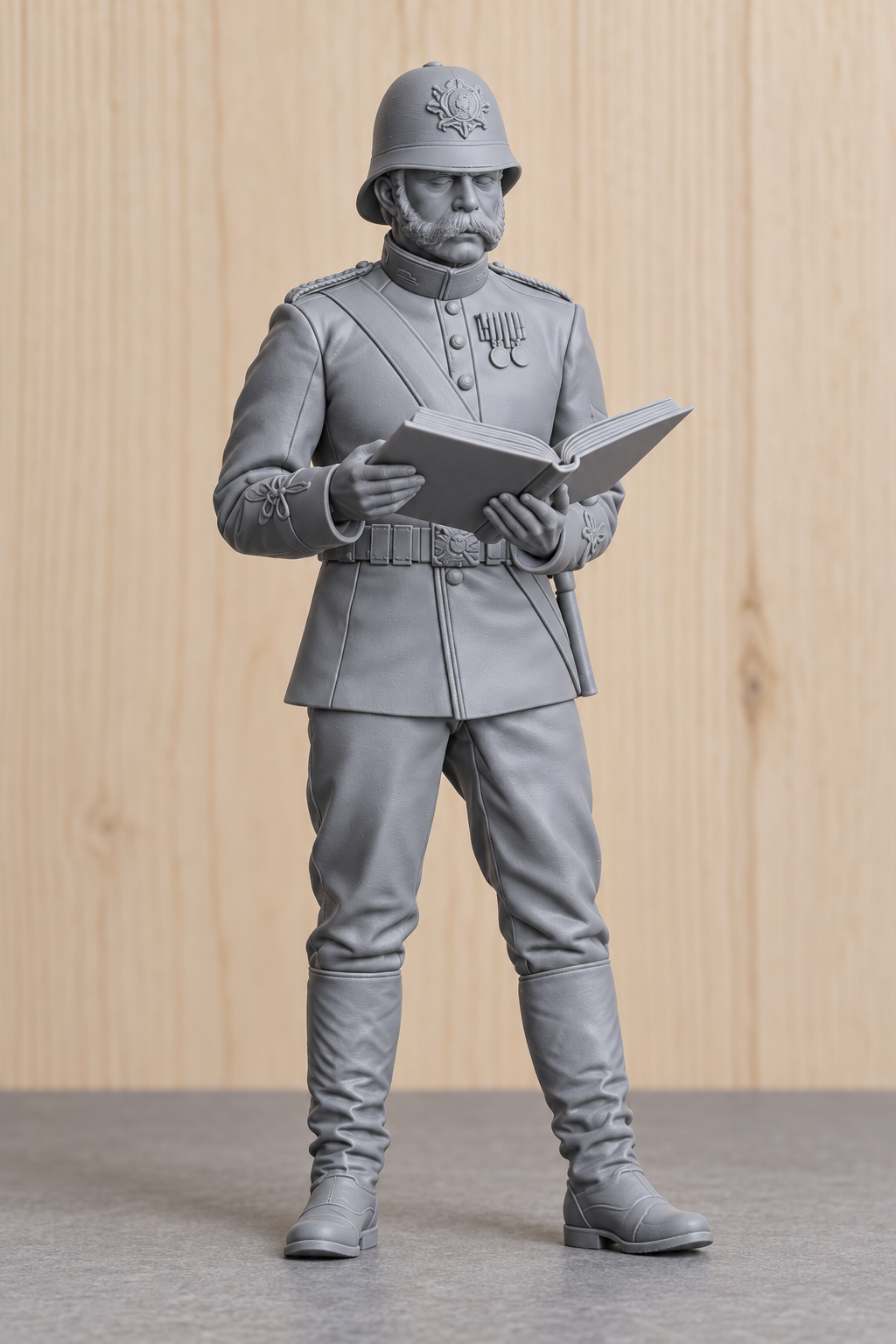 SM12 Colour Sergeant Bourne – Zulu Film Inspired Unpainted Multi-Scale Model Figure