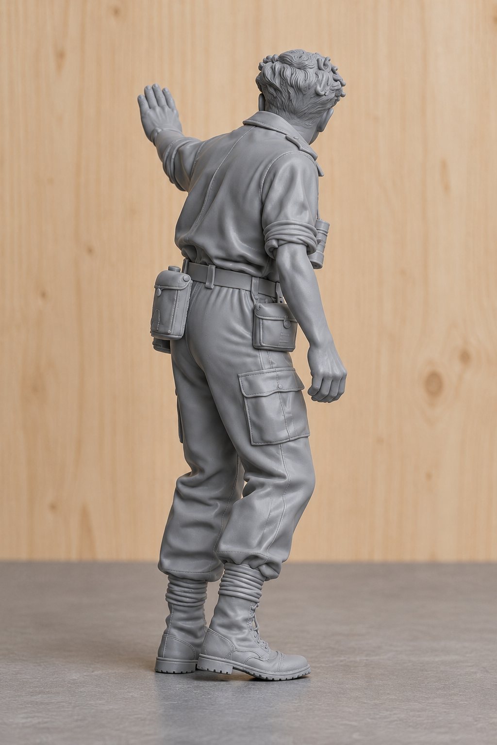 SM26 – Ice Cold in Alex Captain Anson Katie Ambulance Multi Scale Model Figure