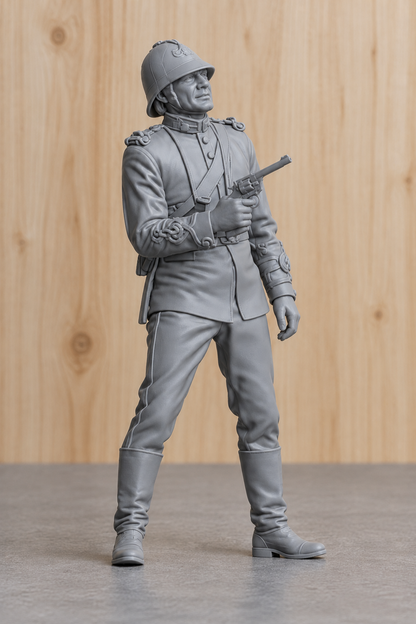 SM11 Lieutenant Chard – Zulu Film Inspired Unpainted Multi-Scale Model Figure