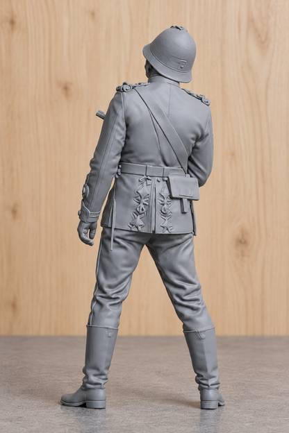 SM11 Lieutenant Chard – Zulu Film Inspired Unpainted Multi-Scale Model Figure