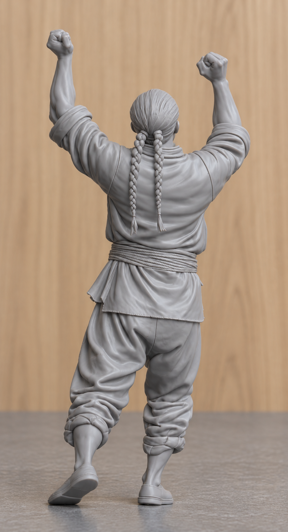 JK6 Chinese Fishing Junk Crew Figure Trimming Sail – Unpainted, Multi-Scale 1/96 to 1/8 | Jager Hobby