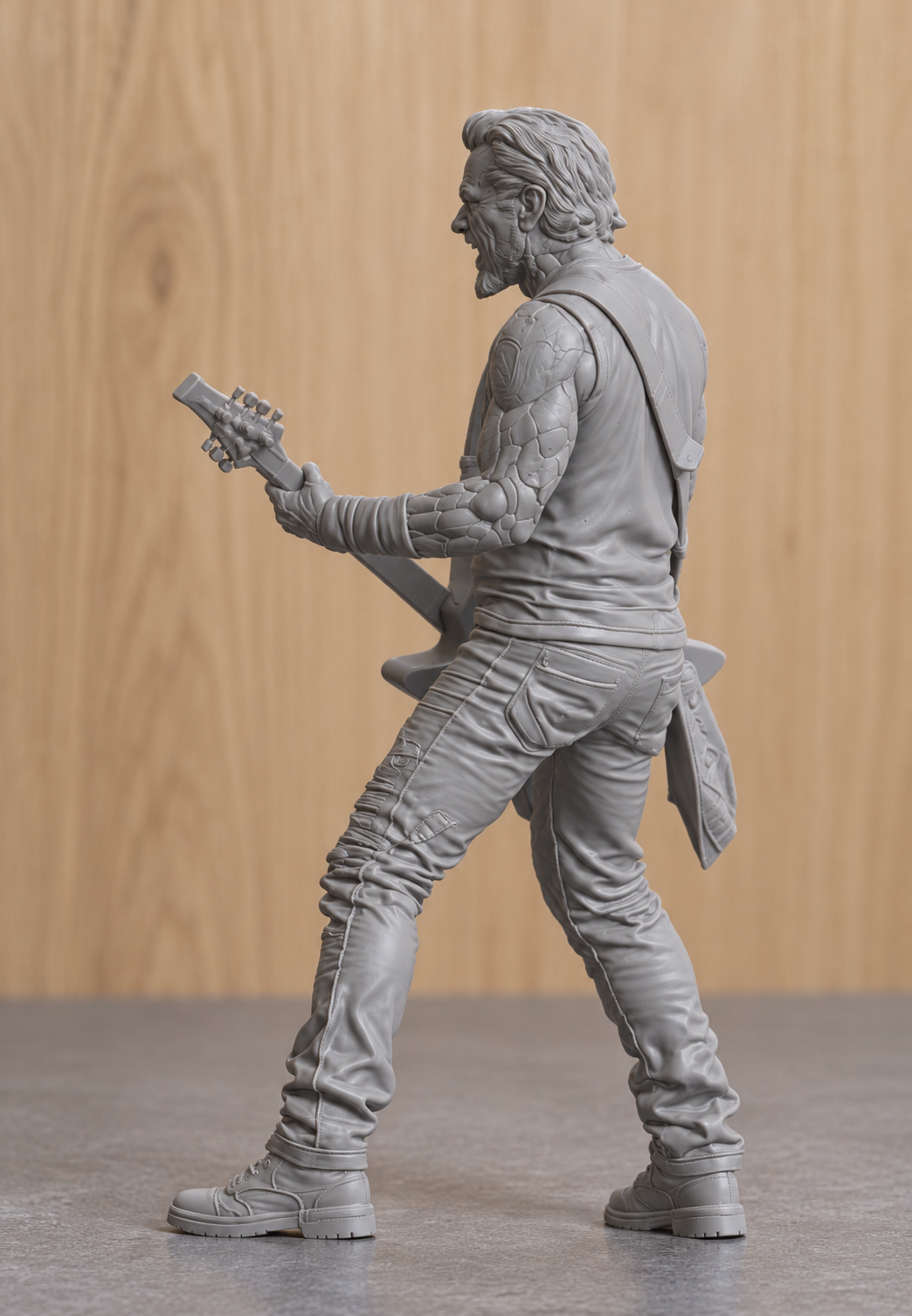 K13 – METAL-IKA Unpainted Multi-Scale Resin Sci-Fi / Heavy Metal Figure