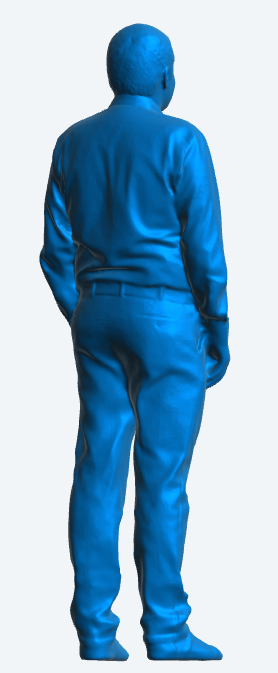 M10 M10 3D-printed resin model crew figure from Jager Hobby presents a detailed representation of a mature man with a slightly rounder physique