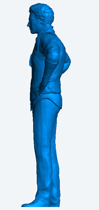 M65 – Male Figure Standing with Hands on Hips Watching a Race | 1:18 Scale Die-Cast