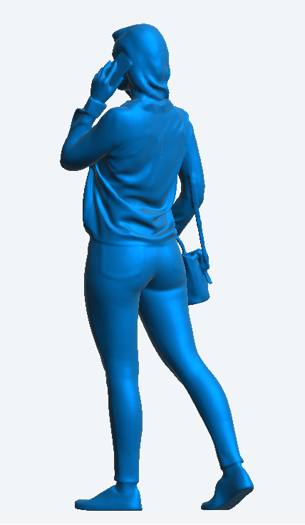 Jager HobbyW7 Woman Figure – Modern Shopper on the Go