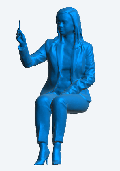 Jager Hobby W10 – Tamiya 1/14 Scale Model Seated Woman in Business Suit