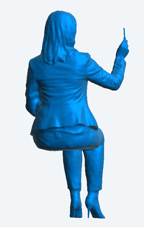 Jager Hobby W10 – Tamiya 1/14 Scale Model Seated Woman in Business Suit