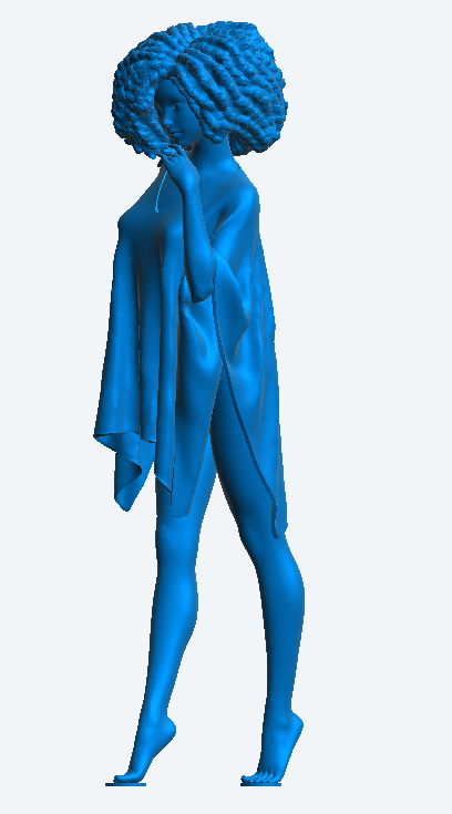 W27 Sensual Woman – Unpainted Scale Model Figure (Multi-Scale)