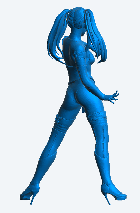 W49 – Dancing Woman in High Heels | Scale Model Female Figure