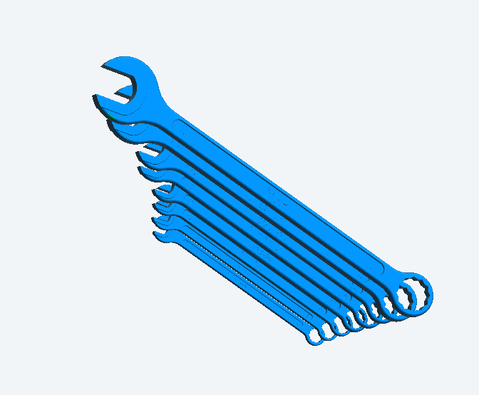 T38 – Spanner for Automotive, Workshop, and Mechanical Dioramas