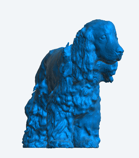 A18 Scale Model English Cocker Spaniel – Standing Pose, Lifelike Hunting Dog for Model Displays