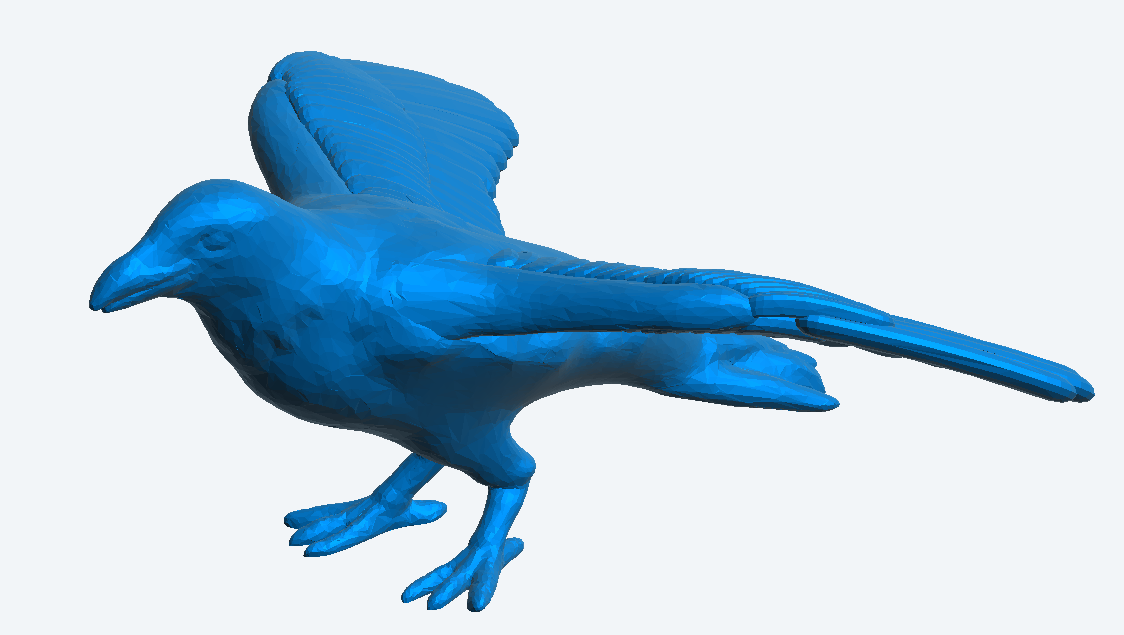 A52 – Crow Opening Its Wings for Dark, Mystical, and Wildlife Dioramas