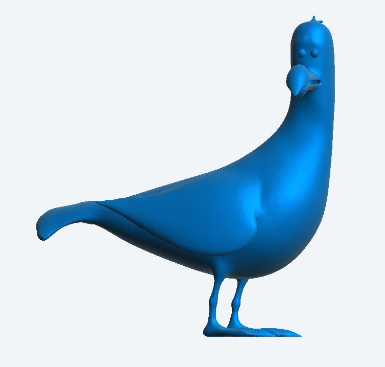 A57 – Quirky Cartoon Seagull – Scale Model Figure for Ships and Dockyards