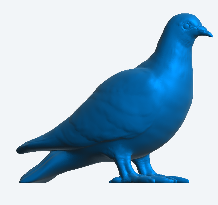 A59 – Pigeon or Dove Standing for Urban, Memorial, or Nature Dioramas