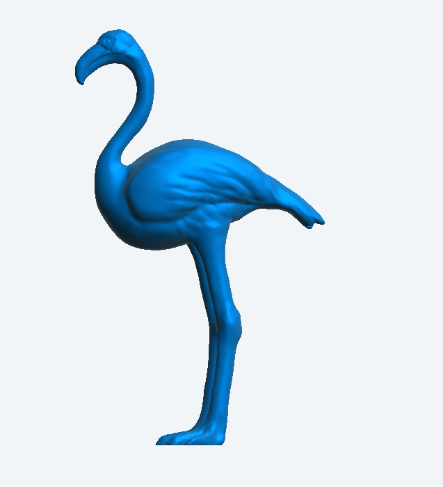 A69 – Flamingo Standing Pose for Wetland, Tropical, and Garden Dioramas