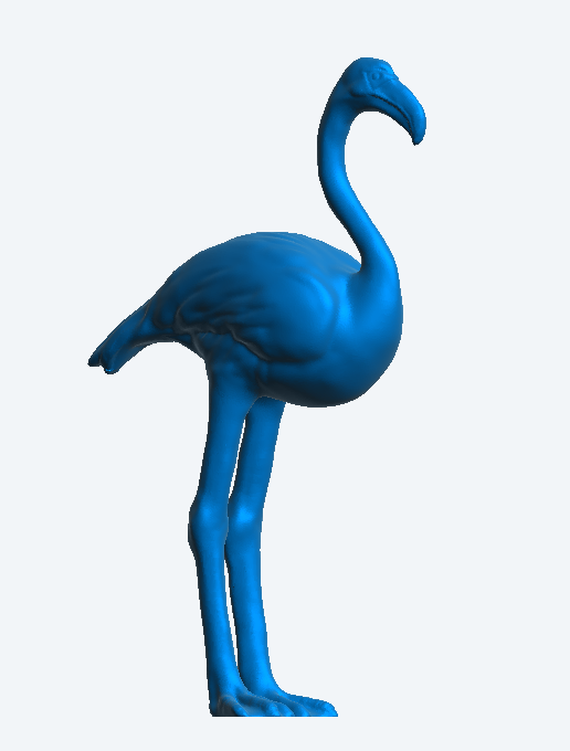 A69 – Flamingo Standing Pose for Wetland, Tropical, and Garden Dioramas