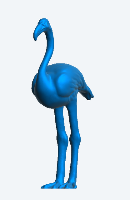 A69 – Flamingo Standing Pose for Wetland, Tropical, and Garden Dioramas