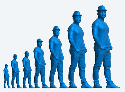 M73 – Casually Dressed modern 1/18 Male Figure Wearing  Hat