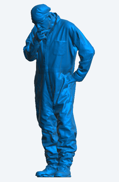 M83 – 1/14 Scale Model Figure Crew Mechanic Looking Thoughtful