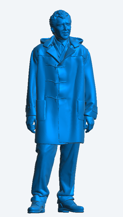 TG53B – Ships Crewman in Duffle Coat with Hood | Relaxed Standing Pose – 1:48 Scale and Multi-Scale