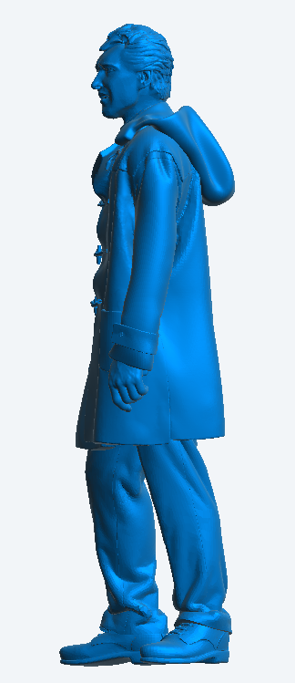 TG53B – Ships Crewman in Duffle Coat with Hood | Relaxed Standing Pose – 1:48 Scale and Multi-Scale