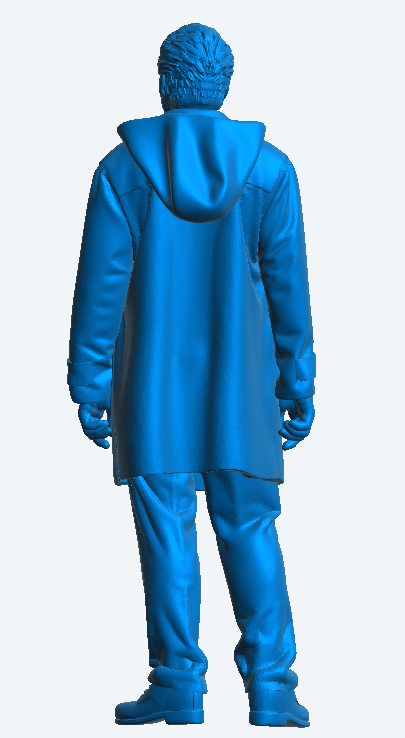 TG53B – Ships Crewman in Duffle Coat with Hood | Relaxed Standing Pose – 1:48 Scale and Multi-Scale