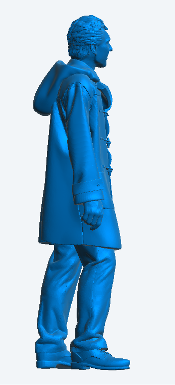 TG53B – Ships Crewman in Duffle Coat with Hood | Relaxed Standing Pose – 1:48 Scale and Multi-Scale