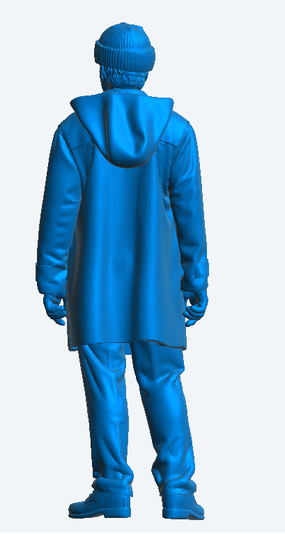 TG53D – Coastal Forces MTB Crew Figure | Knitted Watch Cap & Naval Duffle Coat | Scale Model Boat Figure