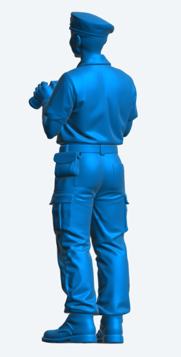 N29 Female Royal Navy Crew Figure – Unpainted Multi-Scale Model