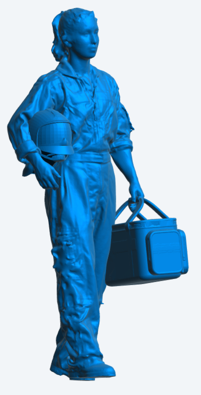 EMS37 Female Motorbike Paramedic – First Responder Unpainted