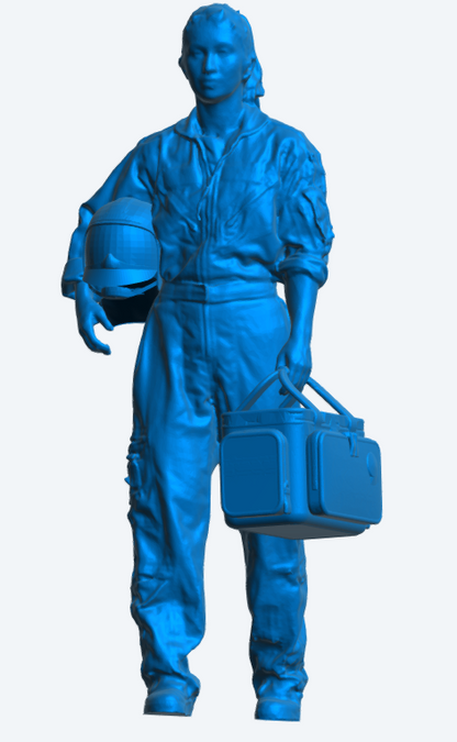 EMS37 Female Motorbike Paramedic – First Responder Unpainted