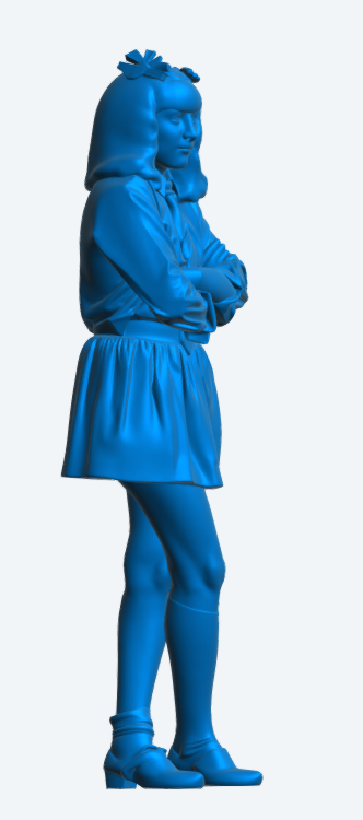 W74 Rock Performer – School Uniform Parody – UNPAINTED