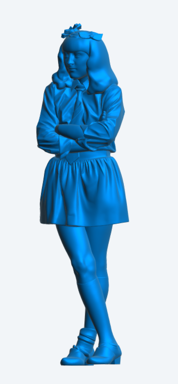 W74 Rock Performer – School Uniform Parody – UNPAINTED