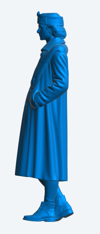 W76 Rock Bass Player – Grandma Parody – UNPAINTED