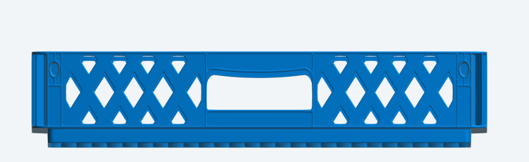 SA98 Commercial Fishing Boat Plastic Tray – Stackable – UNPAINTED