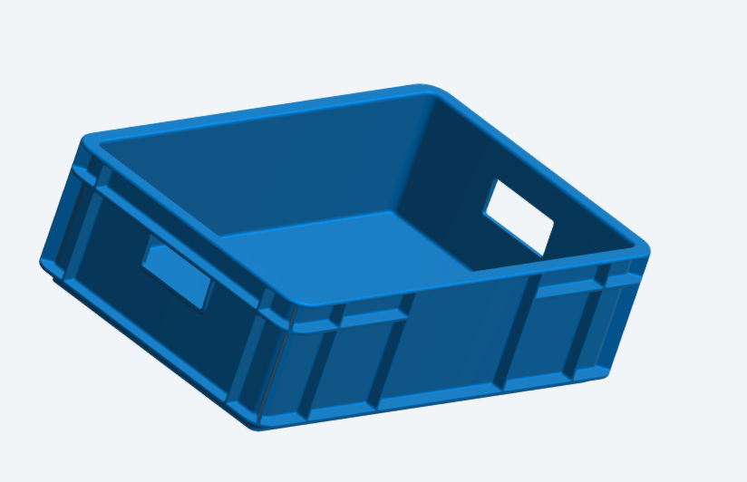 SA99 Commercial Plastic Goods Tray – Stackable – UNPAINTED