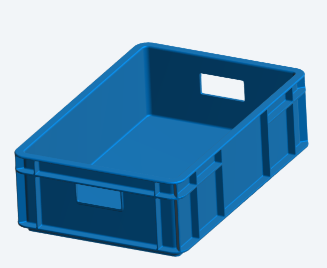 SA99 Commercial Plastic Goods Tray – Stackable – UNPAINTED